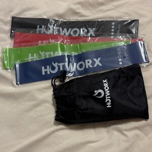 HOTWORX Resistance Bands with Pouch